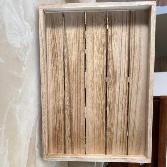 Wooden Slatted Tray - Picture 1 of 3